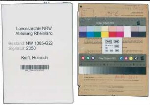 Entnazifizierung Heinrich Kraft , geb. 24.08.1892 (Prokurist)