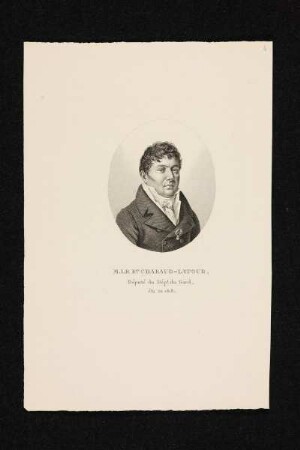 Bildnis des M. le Bon. Chabaud-Latour