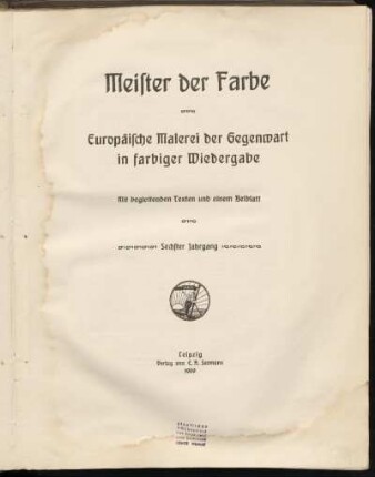 6: Meister der Farbe