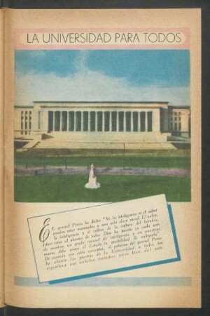 La Universidad para todos