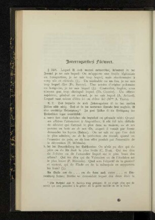 Interrogatives Fürwort.