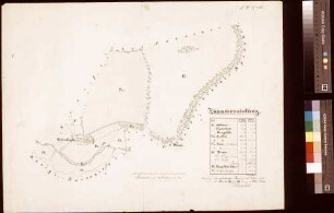 [Löwenstein-wertheim-rosenbergsches Hofgut Erlenfurt mit Parkhaus Diana] (Inselkarte)