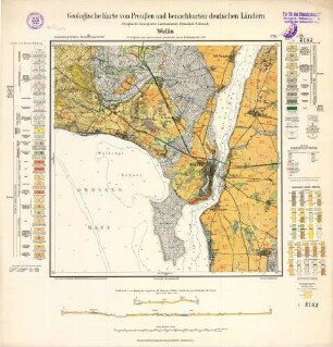 [2153] Wollin, Geologische Karte von Preußen und benachbarten deutschen Ländern