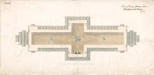 Voit, August von; München; Glaspalast - Galerie II. (Grundriss)