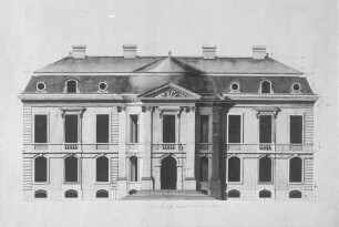 Plans et Elevations des quelques Maisons particuliers