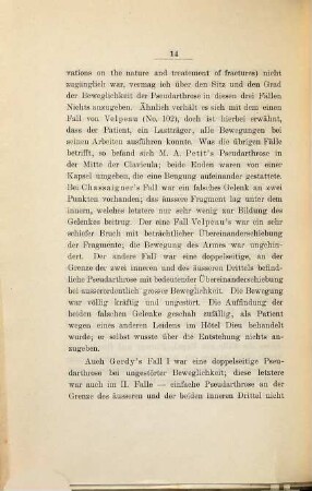 Ein Fall von Pseudarthrosis claviculae : Inaugural-Dissertation