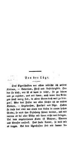 Von der Lüge
