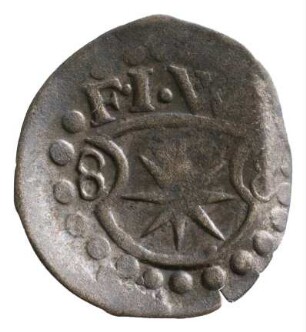 Münze, Pfennig (Schüsselpfennig), 1588