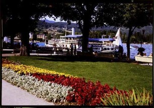 Velden: Anlegeplatz an der Uferpromenade des Wörthersee
