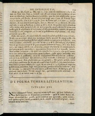 733-745, DE POENA TEMERE LITIGANTIUM. - DE OFFICIO JUDICIS.