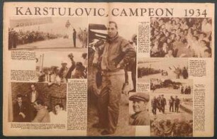 Karstulovic, campeón 1934 [Fotografías]