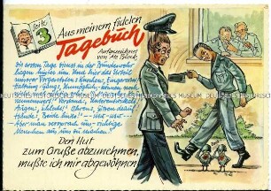 Soldatenhumor der Bundeswehr, Militärisches Grüßen