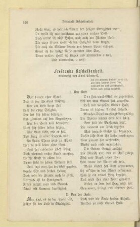 Freidanks Bescheidenheit