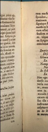 Epistola ad Virum clariss. Jo. Matthiam Gesnerum publicum Gottingensem Professorem : adiecta Epistola Jo. Matth. Gesneri ad Ang. Mar. Quirinum Cardinalem ; Brixiae 30 Aug. 1754