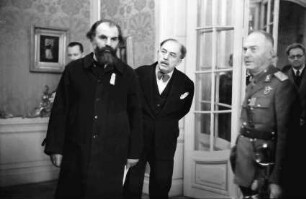 Craiova: Marschall [Ion] Antonescu auf der Ausstellung