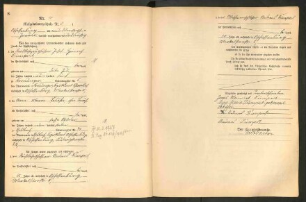 Standesamtsbuch der Stadt Aschaffenburg: Eheschließungen 252/1930 - 130/1931