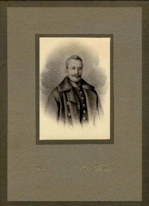 Bildnis von Otto Graf von Baudissin (1792-1865)