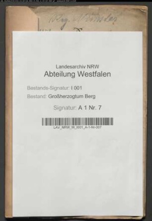 Budget von Bevergern, Arrondissement Lingen