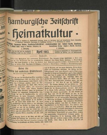 Ueber die Aufgaben des modernen Städtebaues.