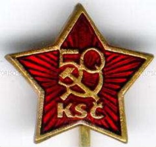 KP der Tschechoslowakei (KPC), 50. Jahrestag