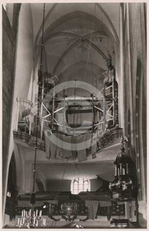 Orgelempore der Elisabethkirche Breslau