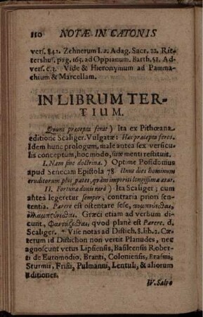 In Librum Tertium