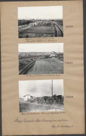 Baustelle Rixheim/Elsaß: Walzen der Ladestraße