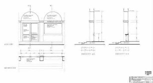 Reutlingen Hbf: Neue Türen und Fenster auf der Straßenseite Empfangsgeb. Türen, Fenster