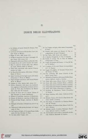 II. Indice delle illustrazioni
