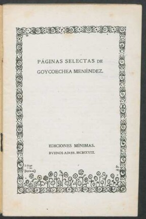Páginas selectas