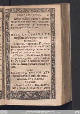 LII. Exemplar Eorum Quibus multivaria & horrenda peccata condonata & vita aeterna donata est.