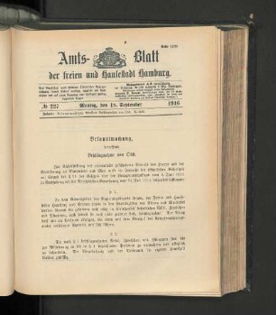 No. 227, 18. September 1916