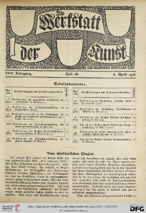 17: Vom künstlerischen Plagiat
