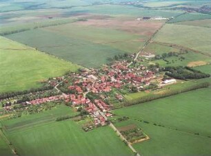Dornheim. Stadtansicht. Luftaufnahme