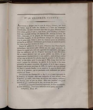 CLAIRON. Clerus