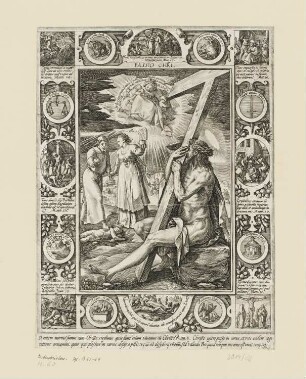 Passio Christi, Blatt 6 der Folge "Allegorien zu dem Leben Christi"