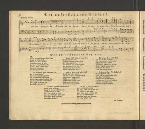 Der auferstandene Heyland.