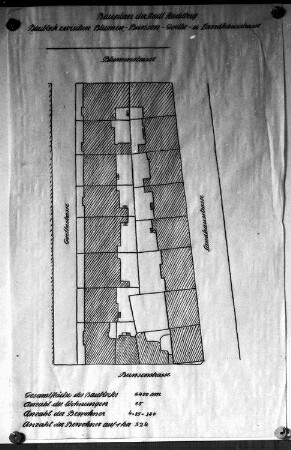 Bauplan der Stadt Heidelberg