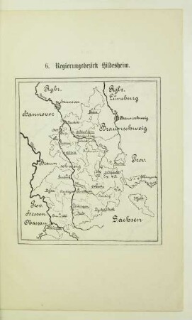 6. Regierungsbezirk Hildesheim