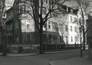Dresden-Trachau, Cottbuser Straße 33 und Böttgerstraße 8. Doppelwohnhaus (1901/1915)