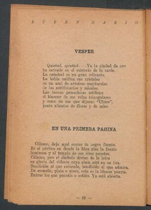 En una primera pagina