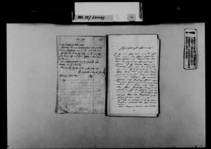 Schreiben von Friedrich [?] von Neubronn, Karlsruhe, an August Lamey: Entwicklungen in der Badischen Korrespondenz.