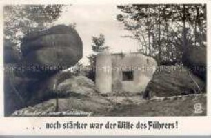 Bunker im tschechischen Grenzbefestigungsgürtel, Sudetenland