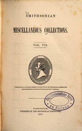 Smithsonian miscellaneous collections