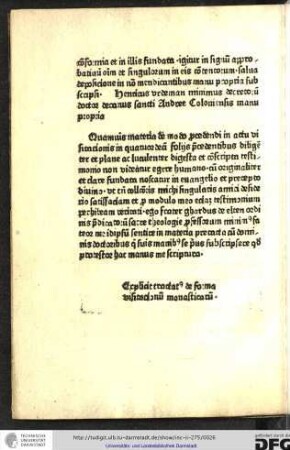 Explicit tractatus de forma visitationum monasticarum.