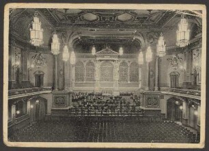 Ansichtskarte "Philharmonie", Konzertsaal [1/2]