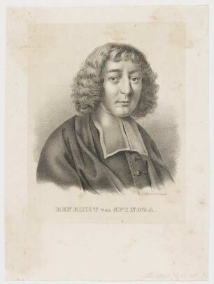 Bildnis des Benedict von Spinoza