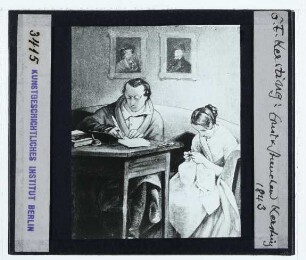 Kersting, Ernst und Ännchen auf dem Sofa (verschollen)