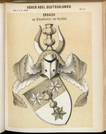 Taf. 14. Erbach als Erbschenken aus Kurpfalz.