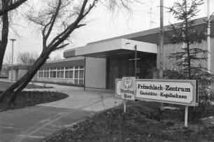 Kultur- und Sportzentrum für Gehörlose und Gehörgeschädigte in der Fritschlach bei Daxlanden im Jagdgrund 8